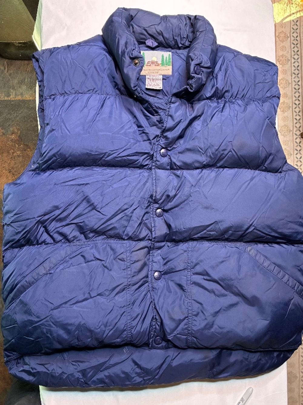 Eastern Mountain Sports Vintage Down Puffer Vest